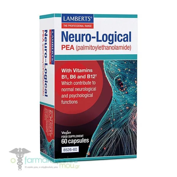 Lamberts Neuro-Logical PEA, 60caps