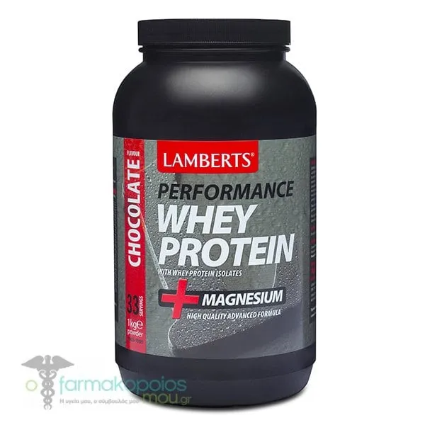 Lamberts Performance Whey Protein Chocolate, 1000g