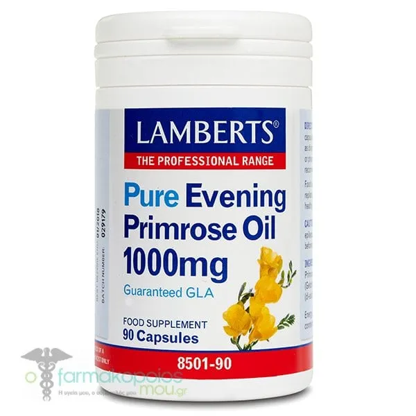 Lamberts Pure Evening Primrose Oil 1000mg, 90caps