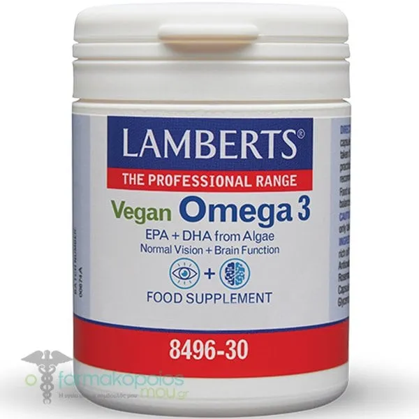 Lamberts Vegan Omega 3, 60caps