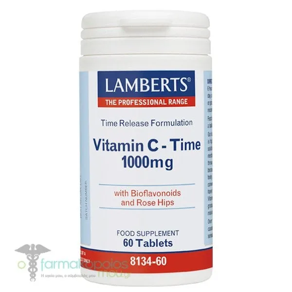 Lamberts Vitamin C - Time 1000mg, 60tabs