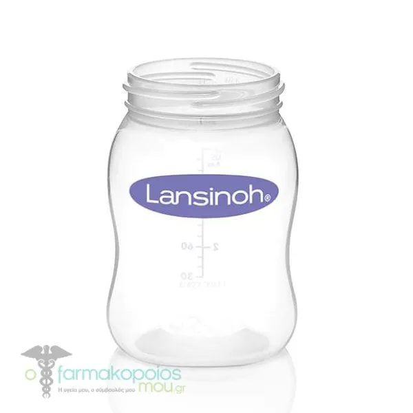 Lansinoh Breast Milk Storage Bottle with Wide Neck, 160ml