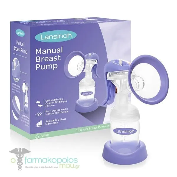 Lansinoh Manual Breast Pump, 1pc