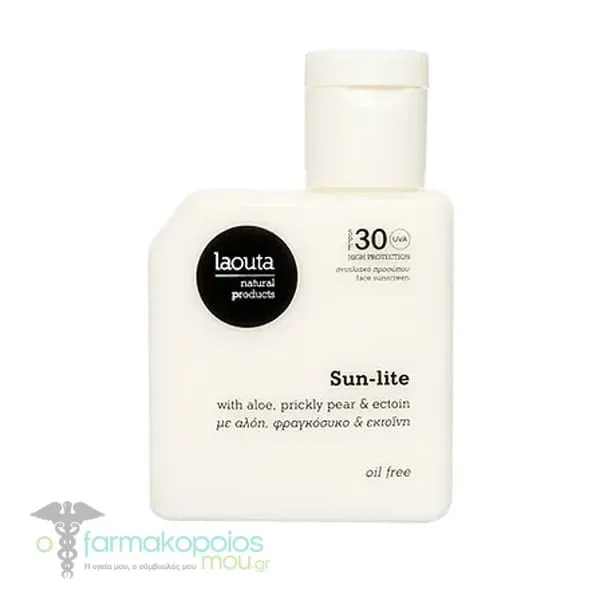 Laouta Natural Products Sun-lite SPF30, 50ml