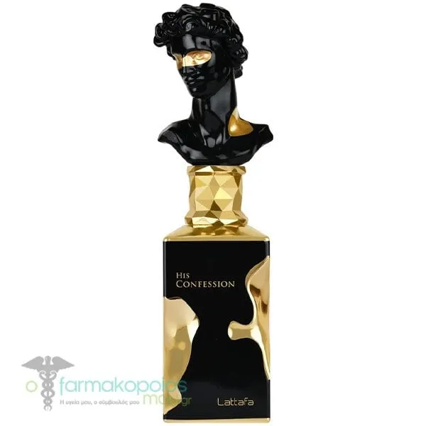 Lattafa His Confession Eau De Parfum Ανδρικό Άρωμα, 100ml