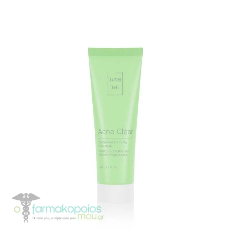 Lavish Care Acne Clear Oil-Control Purifying Face Mask, 75ml