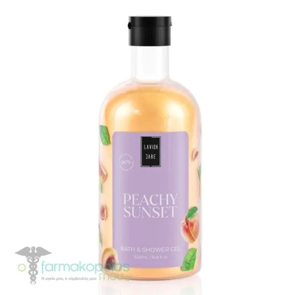 Lavish Care Bath & Shower Gel Peachy Sunset, 500ml
