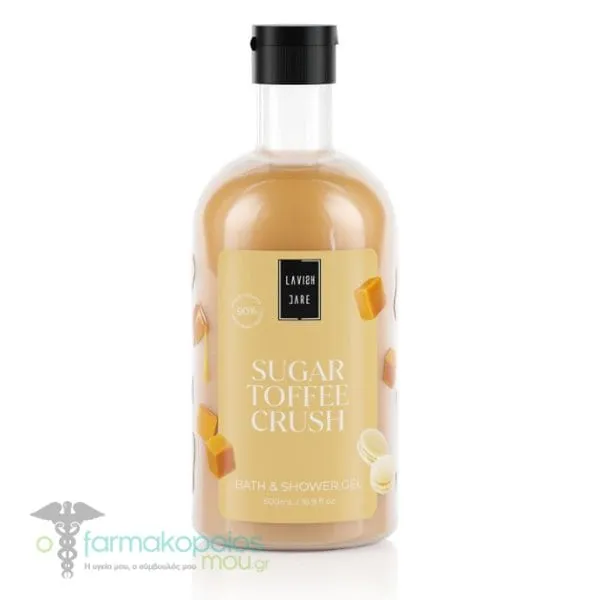 Lavish Care Bath & Shower Gel Sugar Toffee Crush, 500ml