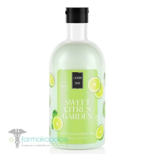 Lavish Care Bath & Shower Gel Sweet Citrus Garden, 500ml