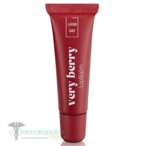 Lavish Care Lip Balm Very Berry Eνυδατικό Balm Χειλιών, 10ml