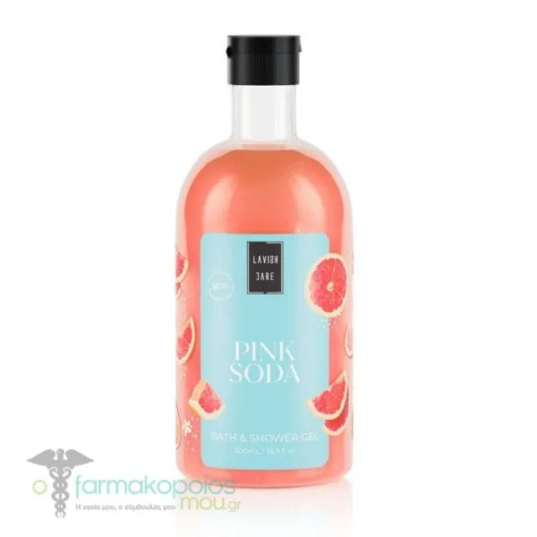 Lavish Care Pink Soda Bath & Shower Gel, 500ml