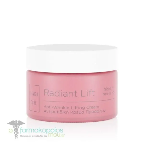 Lavish Care Radiant Lift Anti-Wrinkle Lifting Cream Night, 50ml