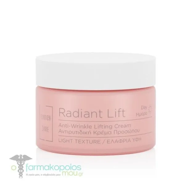 Lavish Care Radiant Lift Anti-Wrinkle Lifting Day Cream Light Texture, 50ml