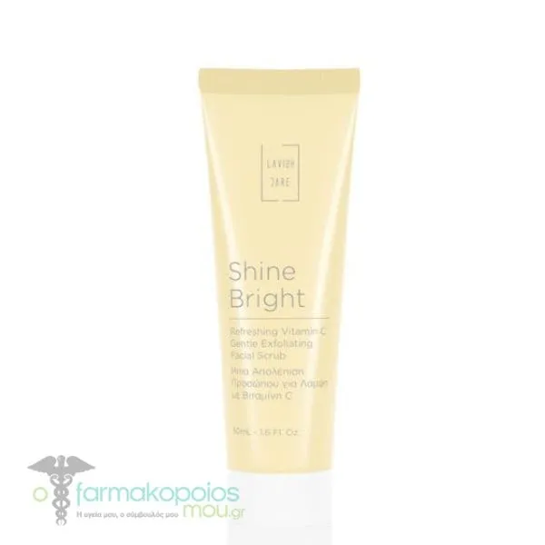 Lavish Care Shine Bright Refreshing Vitamin C Gentle Exfoliating Facial Scrub, 50ml
