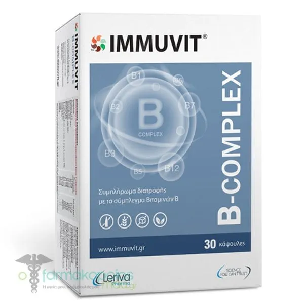 Leriva Pharma B-Complex, 30caps