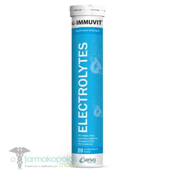 Leriva Pharma Immuvit Electrolytes, 20eff.tabs