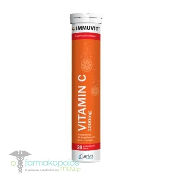 Leriva Pharma Immuvit Vitamin C, 20eff.tabs