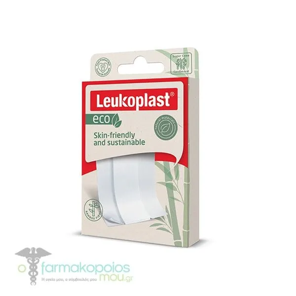 Leukoplast Eco Bamboo Adhesive Strips (6x10cm), 5pcs