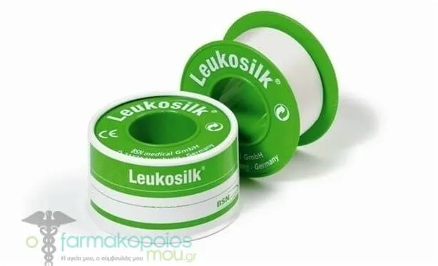 Leukoplast Leukosilk Bandage Fixation Tape (2.5cm x 4.6m), 1pc