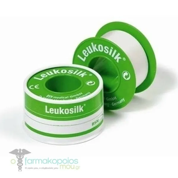 Leukoplast Leukosilk Adhesive Bandage Tape 2.5cmx9.2m, 1pc