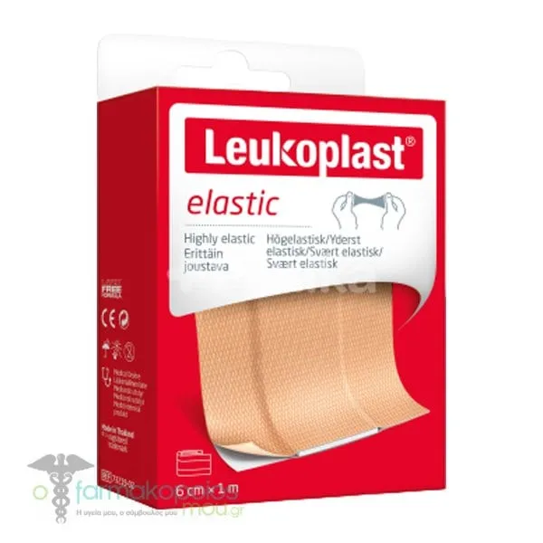 Leukoplast Professional Elastic Adhesive Pad (6cm x 1m), 1pc