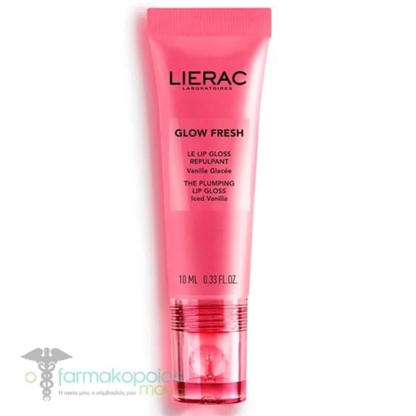 Lierac Glow Fresh The Plumping Lip Gloss για Όγκο &amp; Λάμψη, 10ml