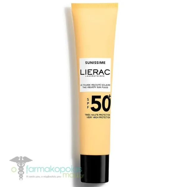 Lierac Sunissime The Velvety Sun Fluid Face SPF50+, 40ml