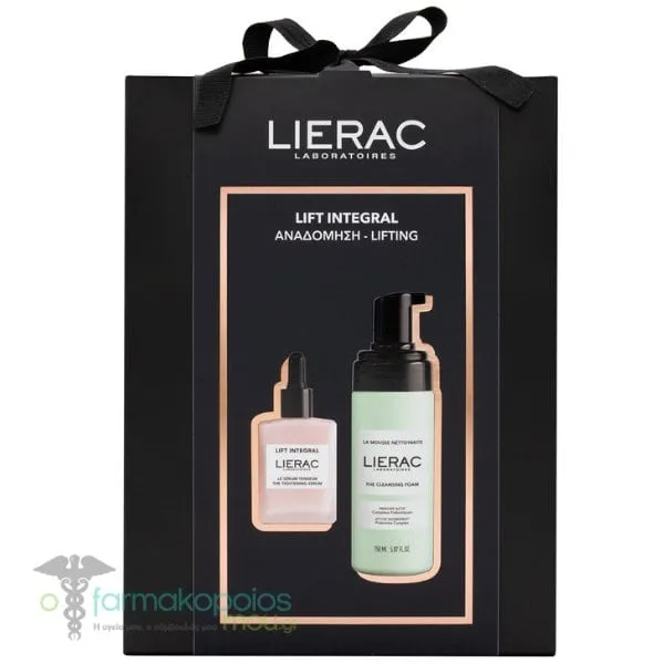 Lierac XMAS Set Lift Integral The Tightening Serum, 30ml & The Cleansing Foam, 150ml