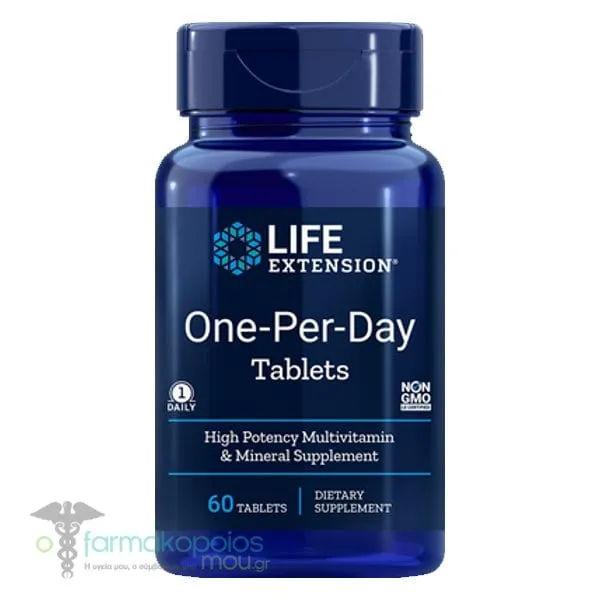 Life Extension One-Per-Day, 60tabs