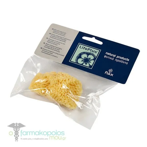 Lifoplus Natural Face Sea Sponge, 1pc