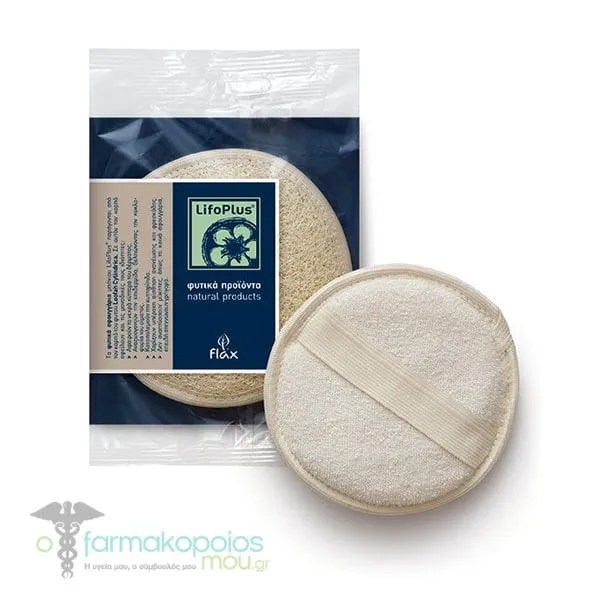 Lifoplus Loofah Sponge Μini Deluxe, 1pc