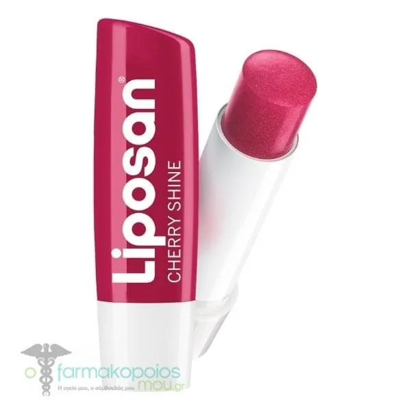 Liposan Cherry Shine Lip Balm, 4.8g