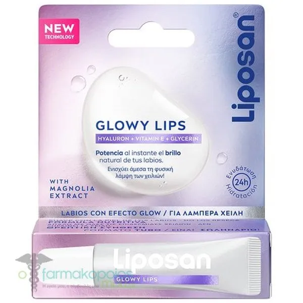 Liposan Glowy Lips with Magnolia Extract, 10ml