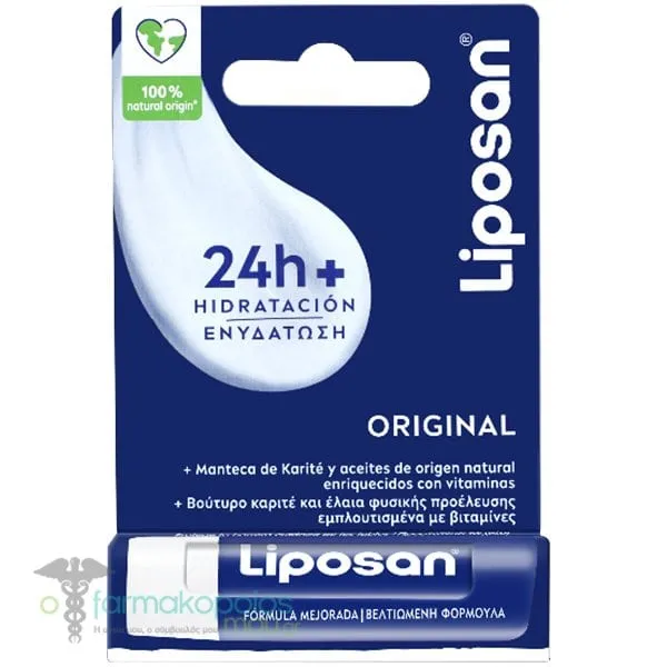 Liposan Original Care Lip Balm Blister, 4.8g