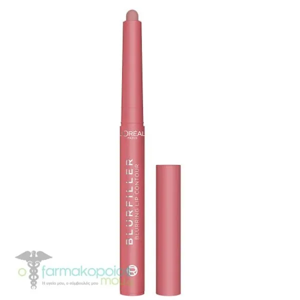 LOreal Paris Blurfiller Blurring Lip Contour Μολύβι Χειλιών, 1τεμ