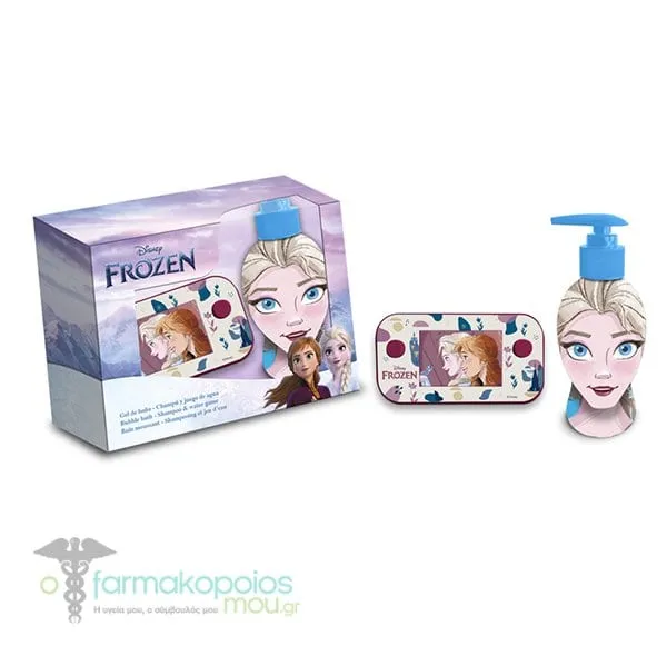 Lorenay Frozen Gift Set with Bubble Bath & Shampoo, 300ml & Water Game, 1set