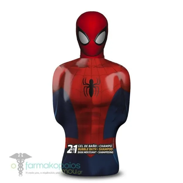 Lorenay Marvel 2in1 Bubble Bath & Shampoo Spiderman, 350ml