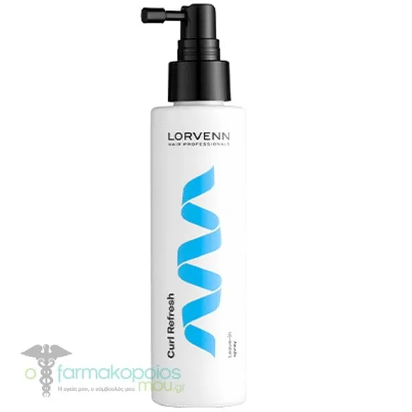 Lorvenn Curl Refresh Leave-in Spray Καθημερινή Αναζωογόνηση για Σγουρά Μαλλιά, 150ml