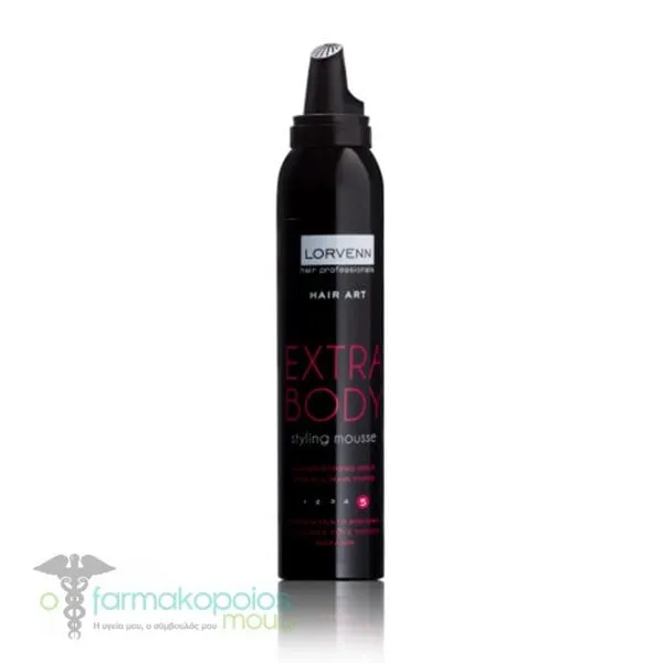 Lorvenn Extra Body Styling Mousse, 200ml