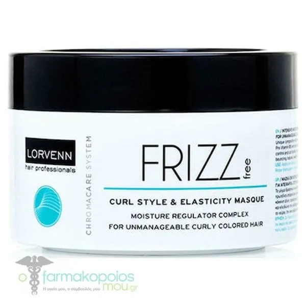 Lorvenn Frizz Free Curl Style & Elasticity Hair Mask, 500ml
