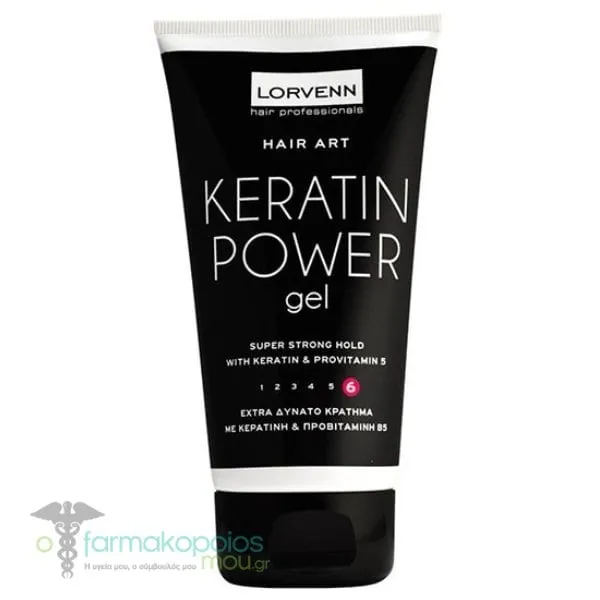Lorvenn Hair Art Keratin Power Gel, 150ml