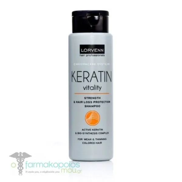 Lorvenn Keratin Vitality Shampoo, 300ml