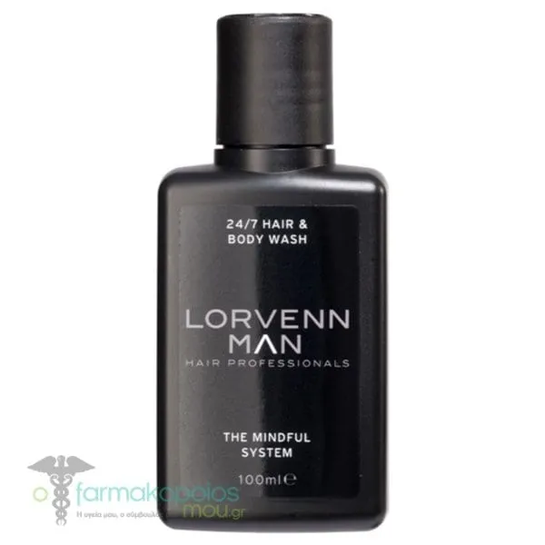 Lorvenn Man 24/7 Hair & Body Wash, 100ml