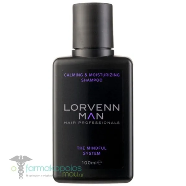 Lorvenn Man Calming & Moisturizing Shampoo for Dry Scalp, 100ml