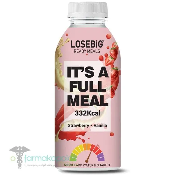 Losebig Its a Fullmeal Strawberry-Vanilla, 500ml