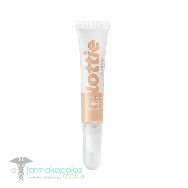 Lottie Got it Covered Sponge Applicator Concealer, 8ml - BUFF