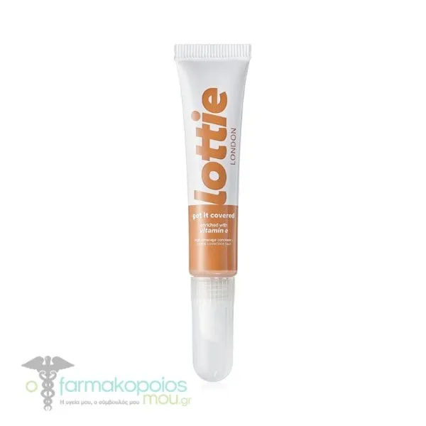 Lottie Got it Covered Sponge Applicator Concealer, 8ml - Caramel