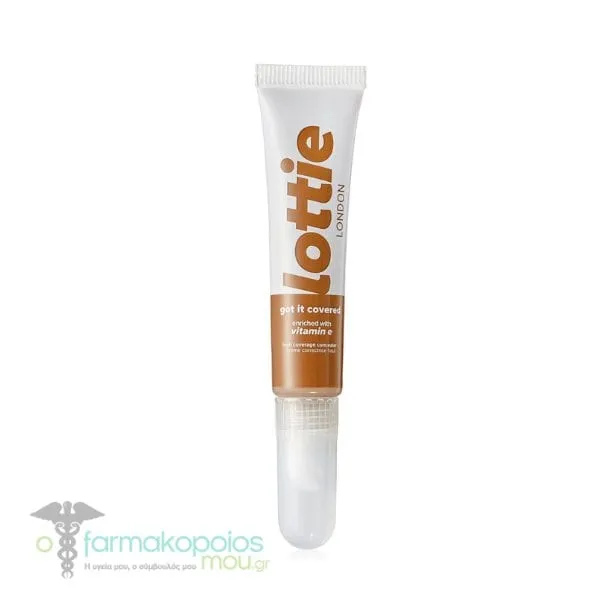 Lottie Got it Covered Sponge Applicator Concealer, 8ml - Pecan