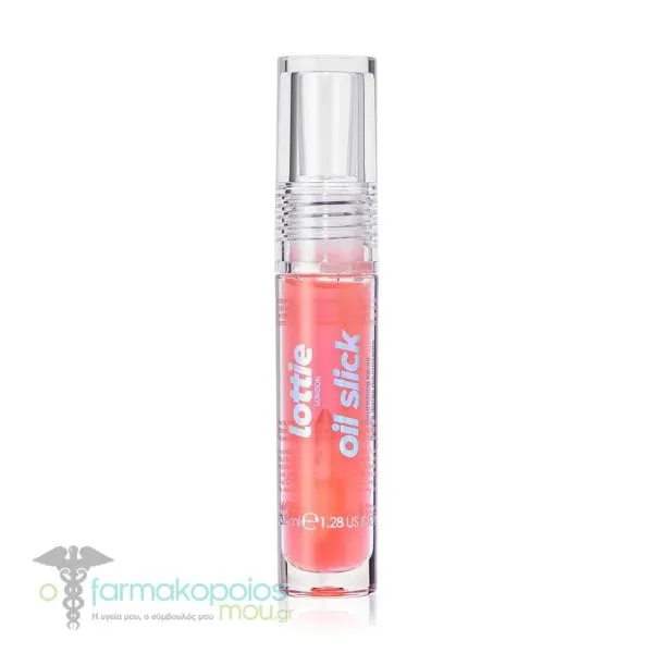 Lottie London Oil Slick Nourishing Lip Oil, 3.8ml - Peachy Cheeks