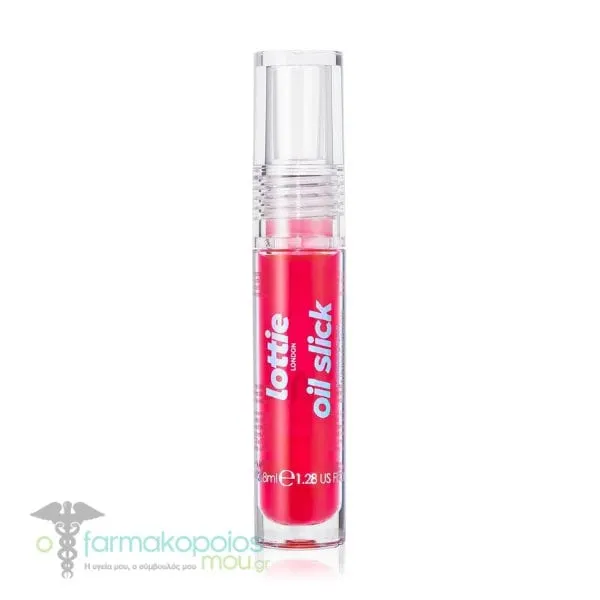 Lottie London Oil Slick Nourishing Lip Oil, 3.8ml - Strawbery Dream